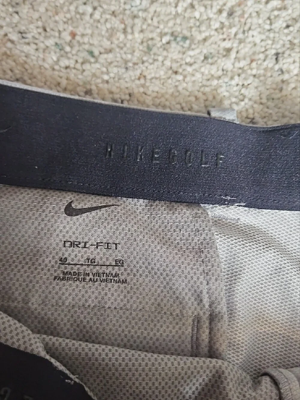 Men's Nike Grey Performance Golf Shorts